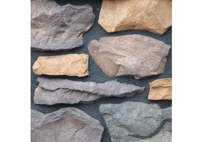 人造礁岩石 天然文化石开采于自然界,其中的板岩,砂岩,石英石,经过
